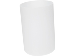 Cúpula Cilíndrica de Vidro Fosco para Luminária Pendente e de Mesa, Acessório Difusor de Luz Suave. SFUSHOS