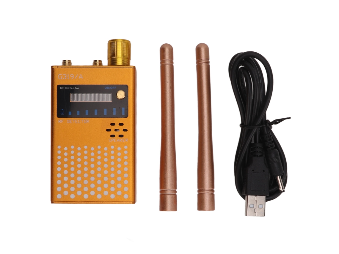 Detector de sinal sem fio com antena dupla para casa e escritório
