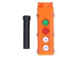 Comando Remoto Para Guindaste Push Botton Impermeável Controle Manual 220v/500v 5a