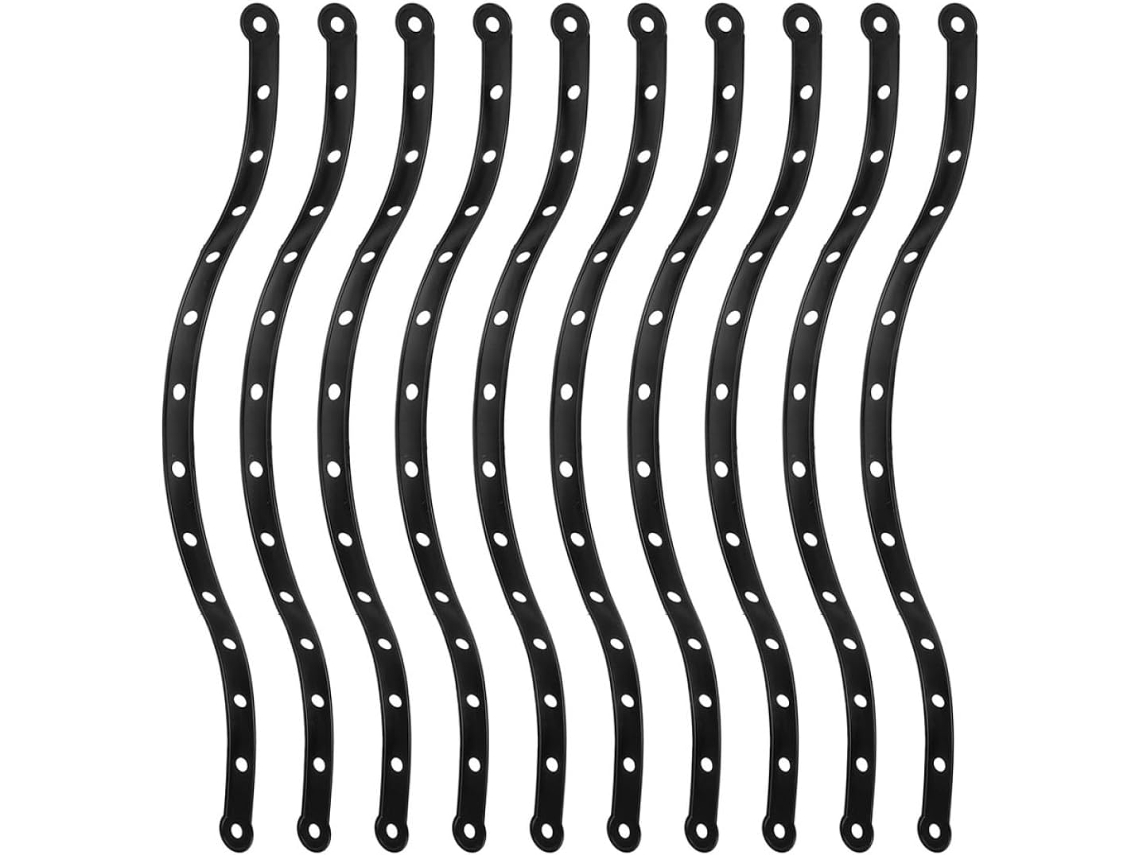 Conjunto De 20 Tiras Conexão Para Cabides, Feitas De Plástico Resistente, Ideais Para Pendurar Roupas Em Lojas E Guarda