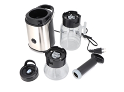Processador de Alimentos 4 em 1: Liquidificador, Centrífuga, Moedor de Carne e Preservador a Vácuo 1800w