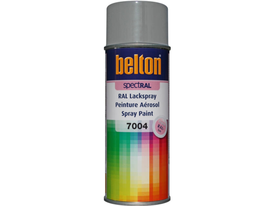 Spray Belton Spect Ral Brilhante 400 Ml (Ral 7004 Cinzento Sinal)