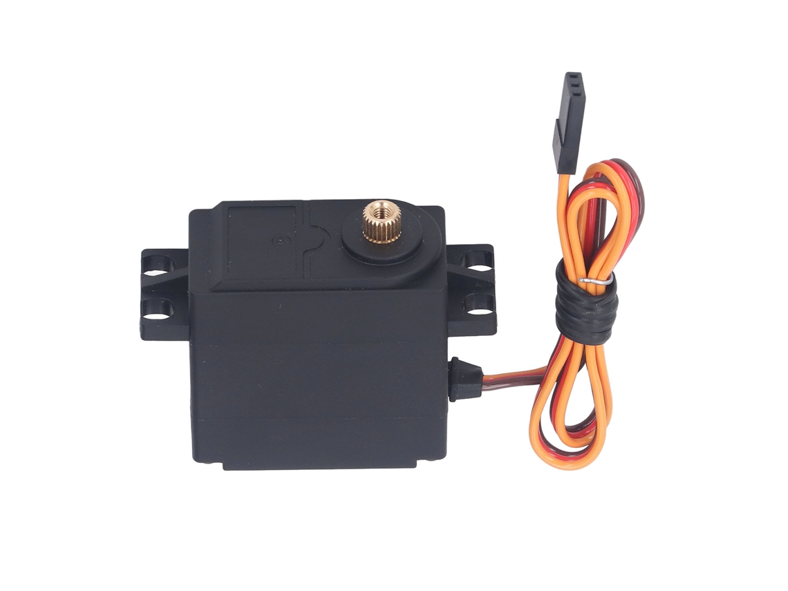 Engrenagem De Cobre Servo De Direção Rc À Prova D'água 15kg Para Carro Rc Zd Racing Dbx07 1/7 Preto