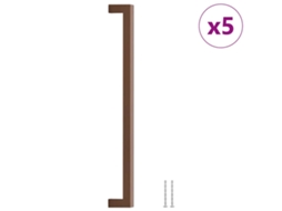 Cabinet Handle, Cabinet Handles Vidaxl Marrom Aço Inoxidável (320 Mm)