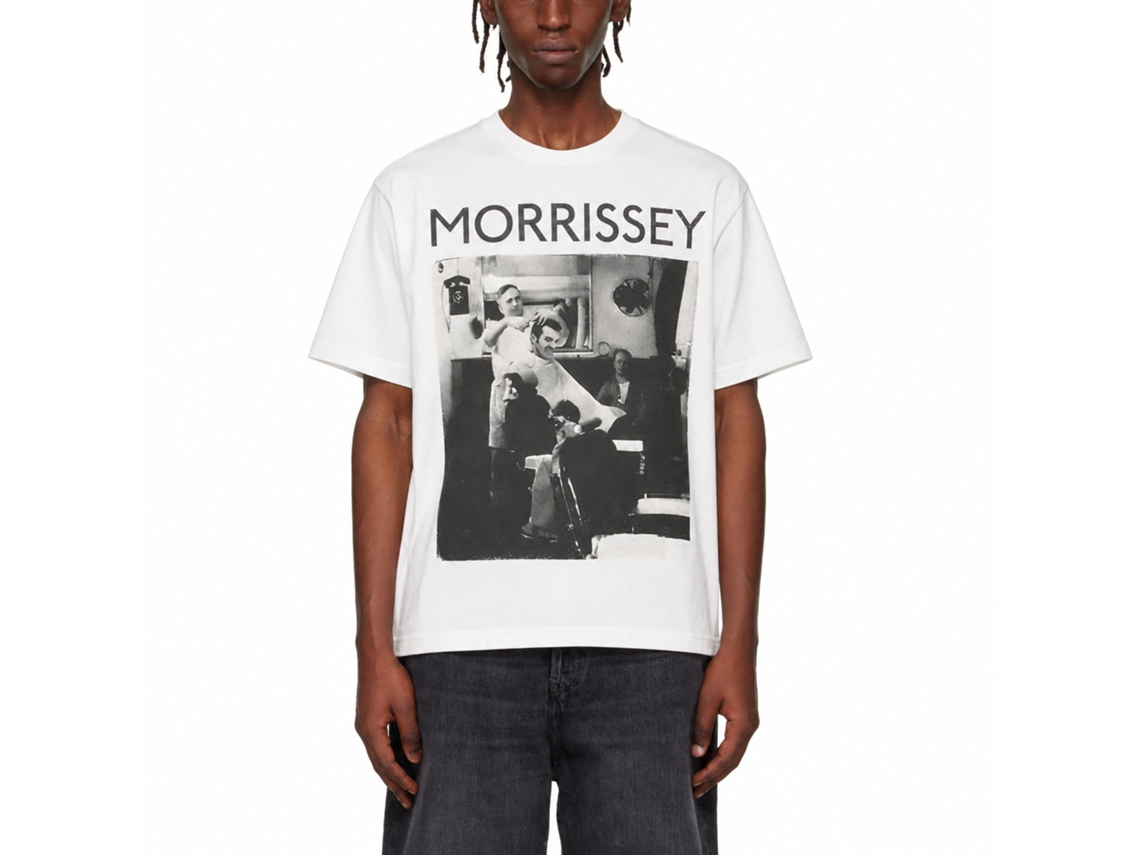 Morrissey Barber Shop T-shirt White Unisex Adults Size:s