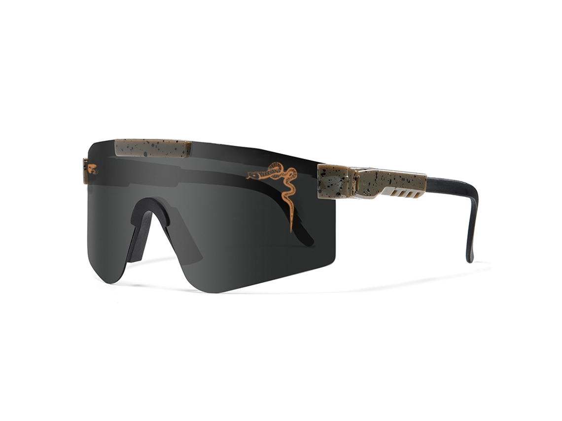 (estilo 16) Óculos De Sol Unissex Para Ciclismo Com Proteção Uv400 E Lentes De Polímero À Prova De Vento.