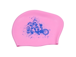 Gorro De Natación De Silicona Impermeable Al Por Mayor Para Piscina, Para Adultos, Cabello Largo, Mujeres.