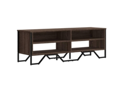 Tv Cabinet, Tv Cabinets Vidaxl Marrom Madeira Processada (n/a)