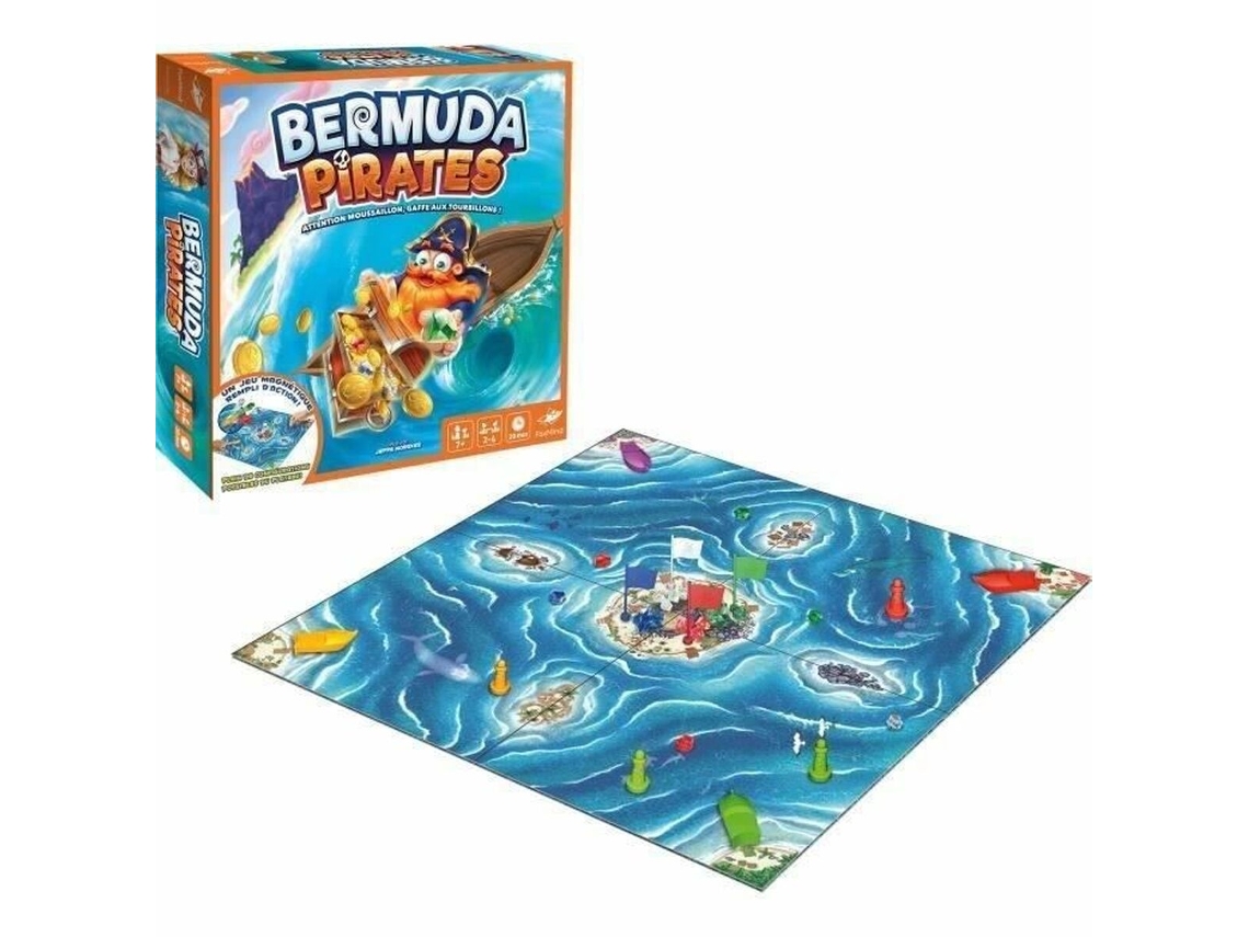 Jogo de Mesa ASMODEE Bermuda Pirates Fr
