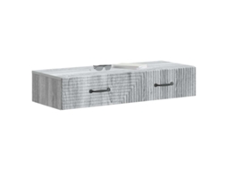 Mesa Lateral de Parede Sonoma Cinzento 87,5x34,5x17cm MAISON EXCLUSIVE