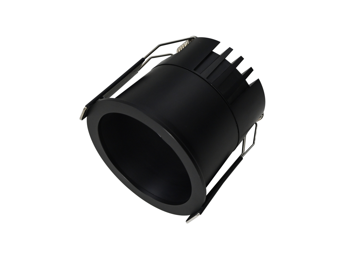Foco Downlight Led 10w Corte Ø 63 Mm Deep 4000k Preto Branco Neutro Ledkia