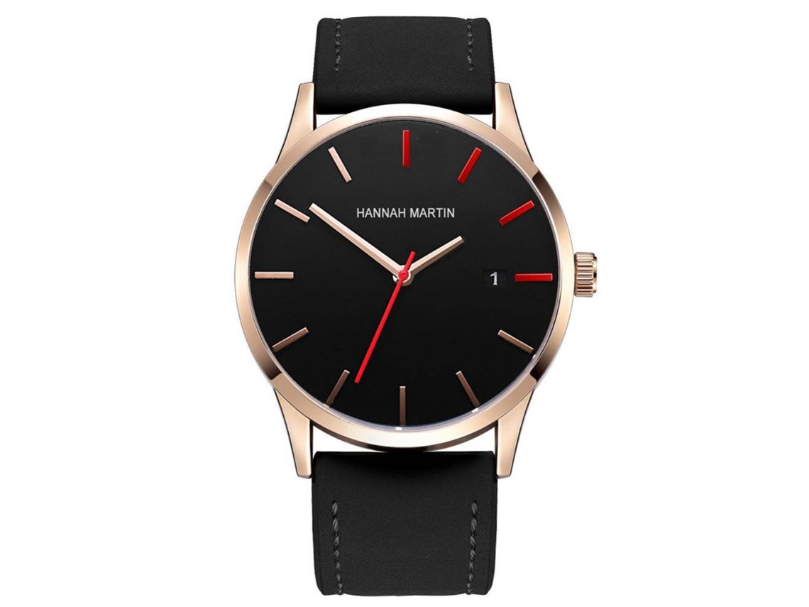 Reloj Hombre Acero Inoxidable Impermeable Moda Casual (km12-fh)