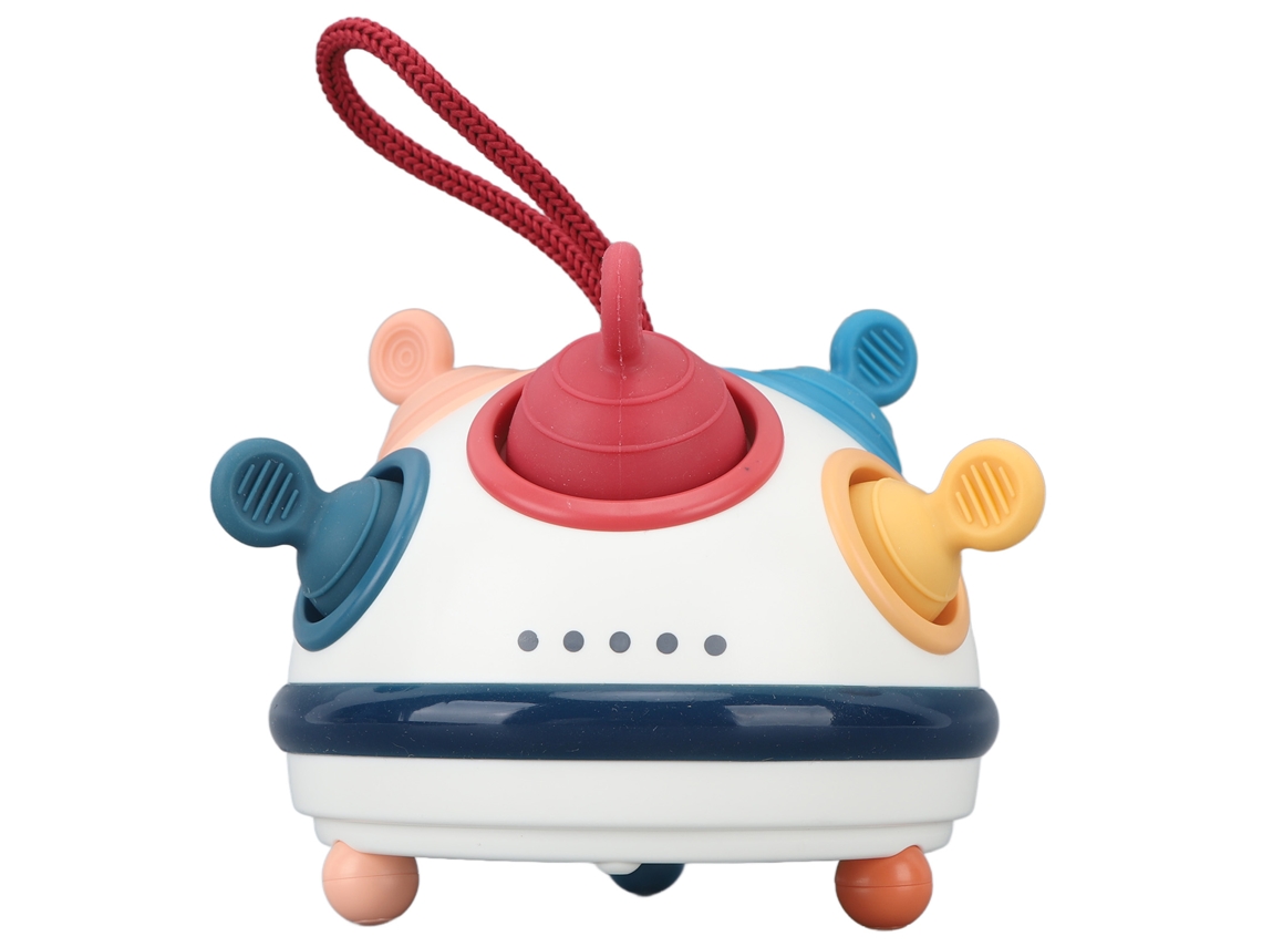 Brinquedo Sensorial De Corda Para Bebê Com Dentição E Treinamento Motor Fino