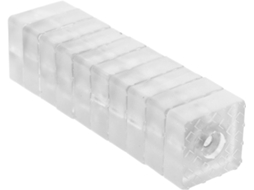Ultechnovo Conjunto De 10-protetores Pés Cadeira Antiderrapantes Em Silicone E Ferro, Almofadas Duráveis Que Protegem