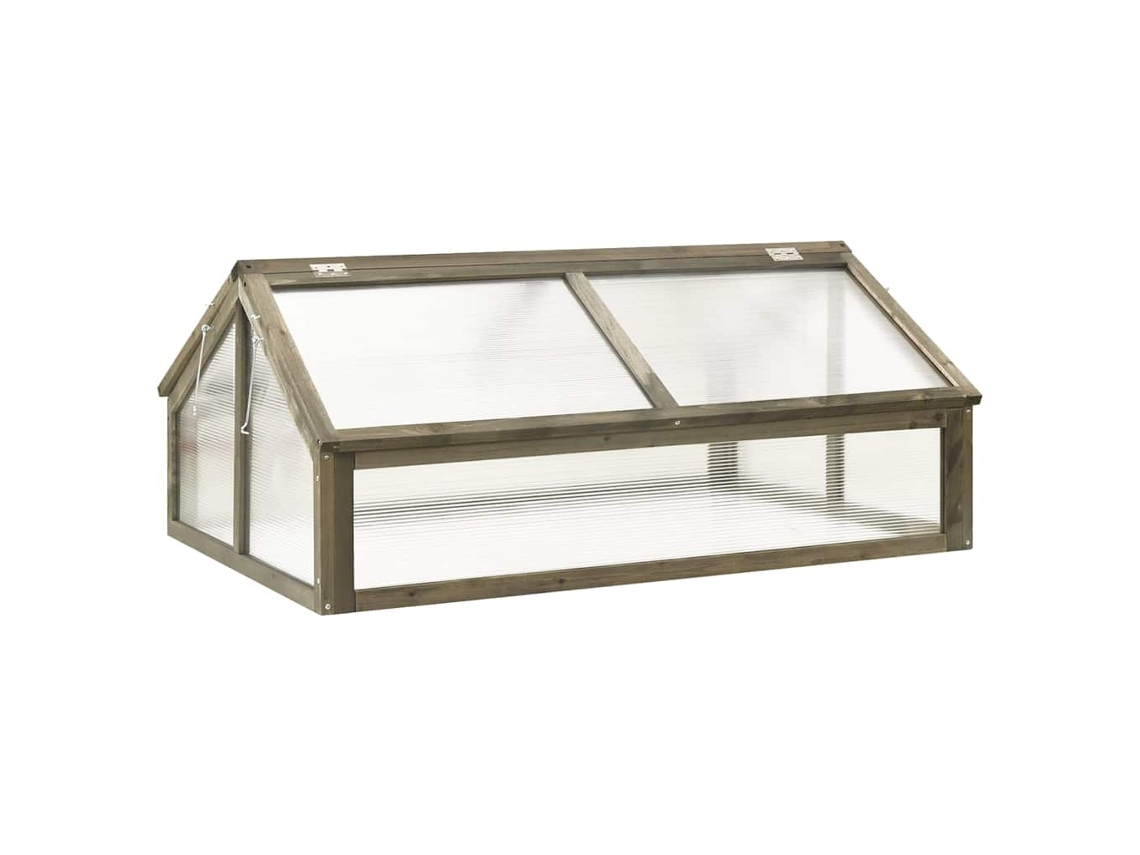 Vidaxl Estufa Madeira De Abeto Maciça 114x80x50 Cm Cinzento