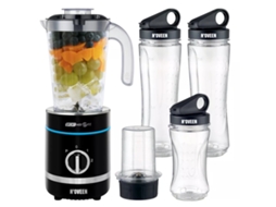 Sb2000 0 8 L Liquidificadora Desportiva 500 W Preto Transparente NOVEEN