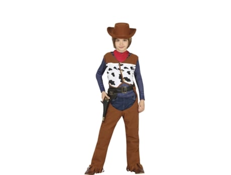Fato de Menino GUIRCA Cowboy Clássico Com Colete  (10-12 anos)