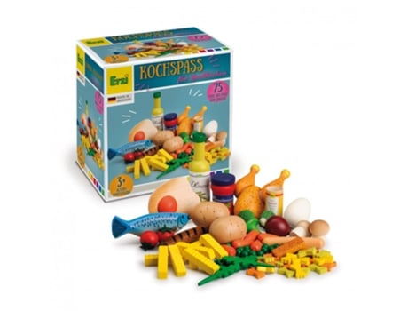 Jogo Tradicional ERZI Madeira - Castanho - 17,8 x 17,8 x 11,8 cm)