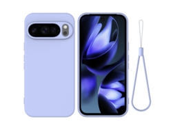 Capa Panoona Para Google Pixel 10a Silicone Tpu, Superfície Macia Roxo