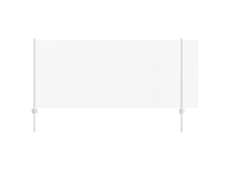 Conjunto 1 Cerca Externa Vidaxl Prateado Aço (10 X 1 M)