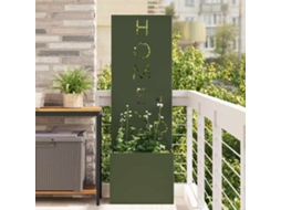 Vidaxl Tela De Privacidade Para Jardim Verde-oliva 50 X 32 X 150 Cm