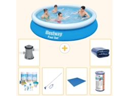 Bestway Piscina Bestway Fast Set Redonda - 366x76 Cm - 7-peças S21391