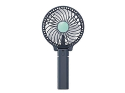 Ventilador Portátil Usb De Mão, 3 Velocidades, Dobrável Em 180°, Mini Ventilador Elétrico Pessoal Com Bateria Recarregável De 2000mah