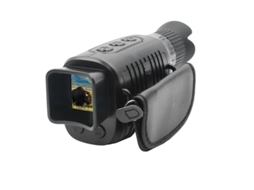 Monóculo De Visão Noturna Monocular Infravermelho 1080p Para 100 De Escuridão Viagens Acampamento Caça Vigilância Preto Bestvite