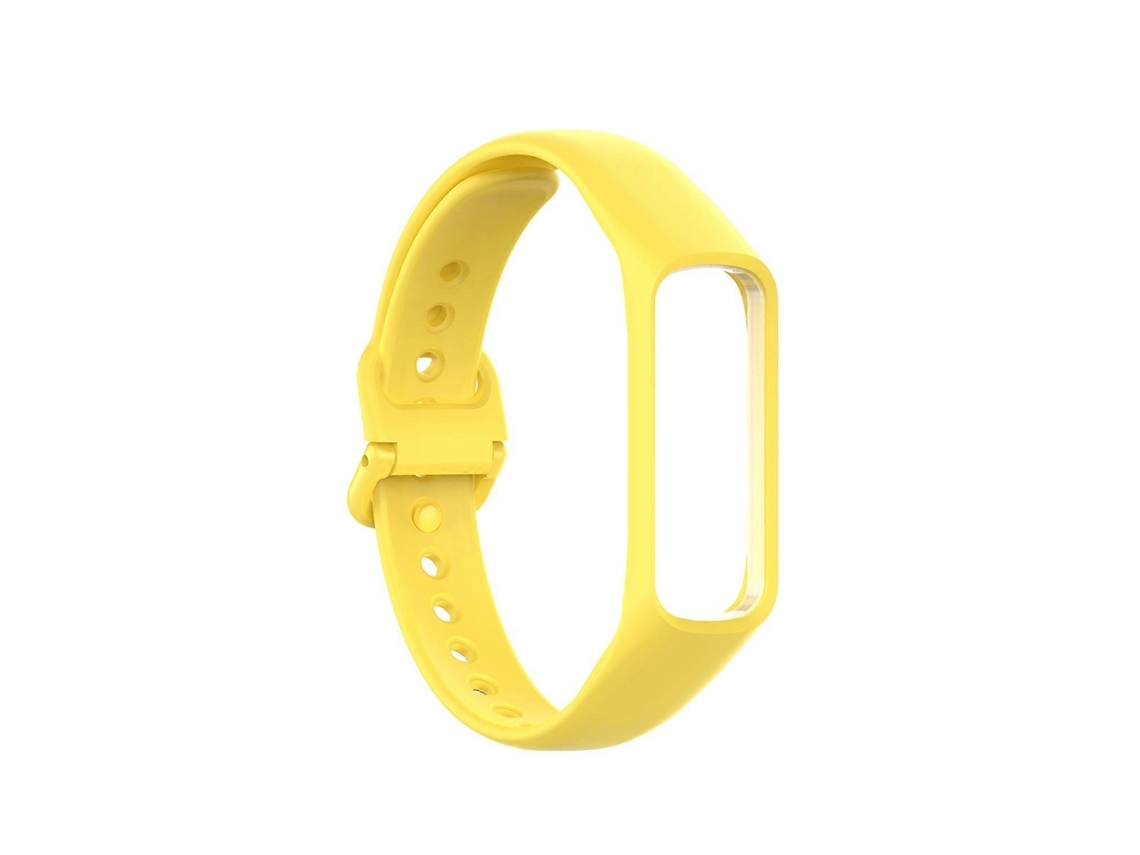 Pulseira De Silicone Preta Para Samsung Galaxy Fit 2