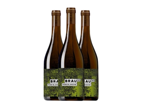 Vinho branco DOMAINE DE BRAU Nº3 Page Blanche Chardonnay Jovem (0.75 L - 3 Unidades)