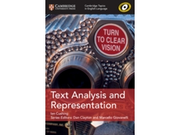 Livro Text Analysis and Representation de Ian Cushing (Inglês)