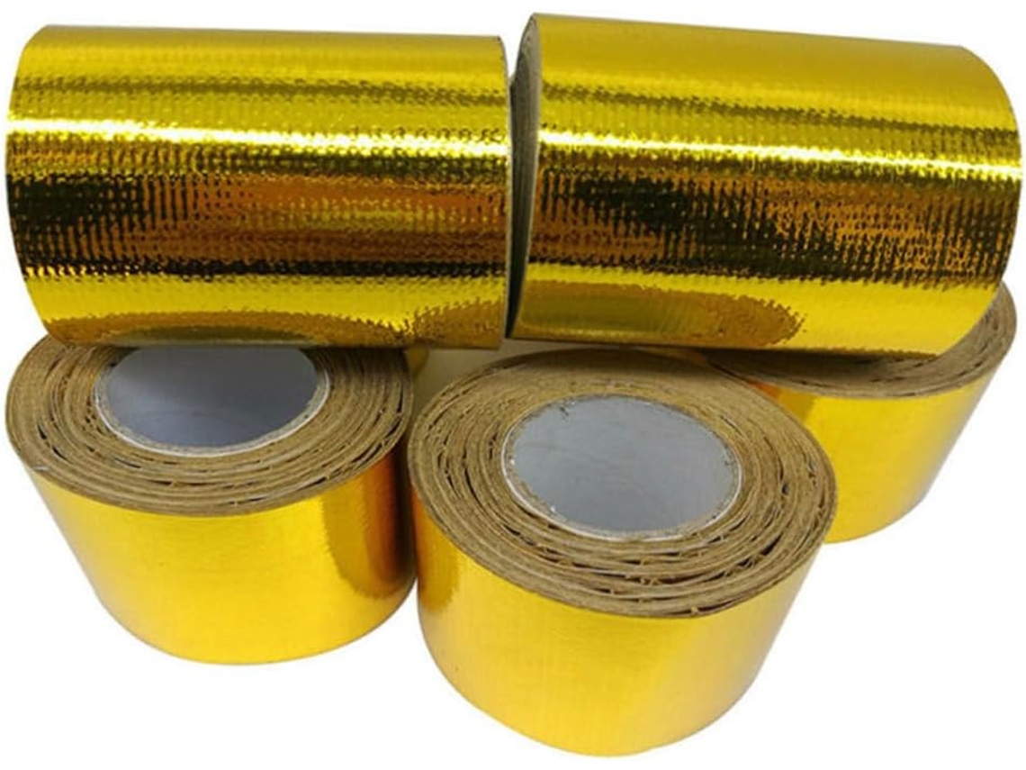 Fita Térmica Decorativa De 10m Para Motocicletas E Carros, Faixa Isolante Para Escapamento E Admissão, Proteção