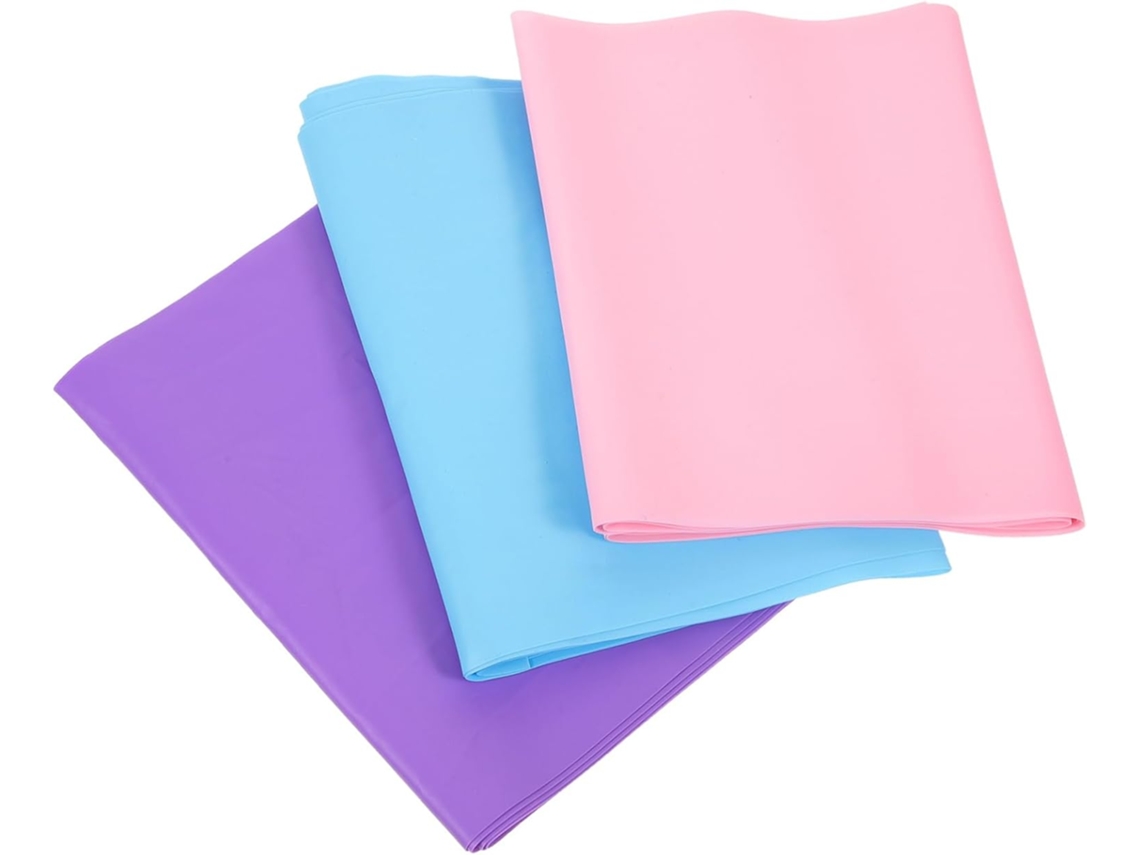 Kit de faixas elásticas MILISTEN para yoga e fitness em casa, azul