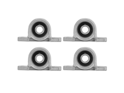 4 Rolamentos Com Precisão De Movimento Silencioso Baixa Fricção Aplicação Amplia Peças Para Impressora