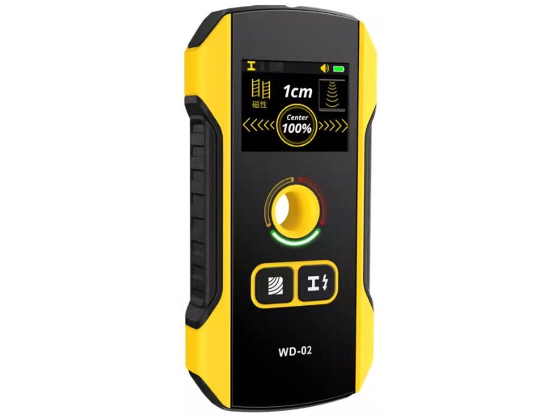 Detector De Metais Wd 02 Para Cabos Elétricos Ac E Pregos Em Madeira Btforus