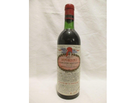 Vinho Tinto DOMAINE DE LA RÉPUBLIQUE 1967 (75 cl - 1 unidade)