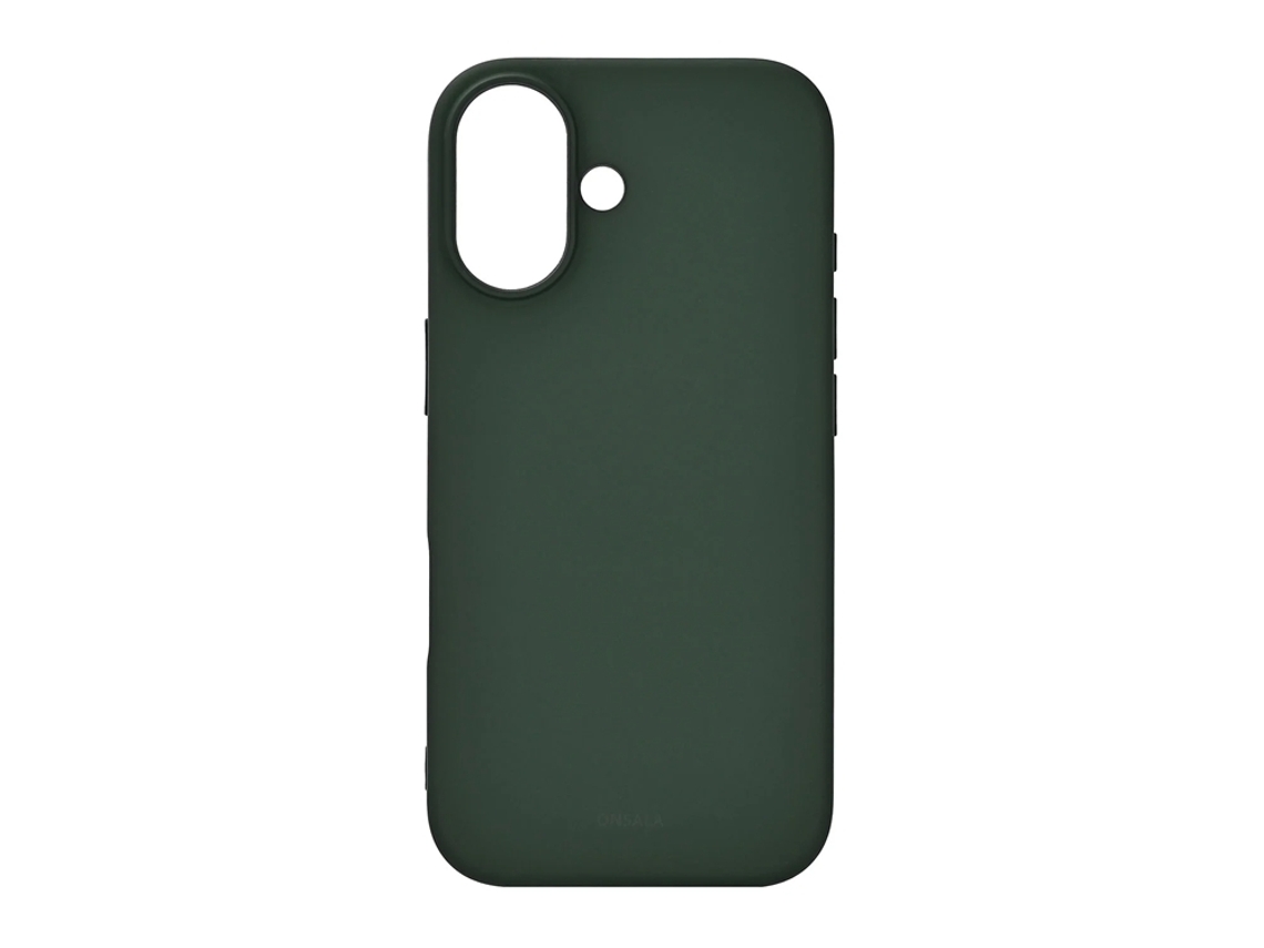 Capa Para Celular Onsala Para Iphone 17 Com Toque De Silicone - Verde