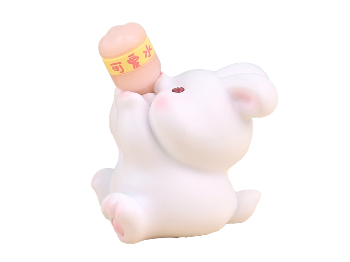 Figurinha Animal Fofo Resina Decoração para Crianças
