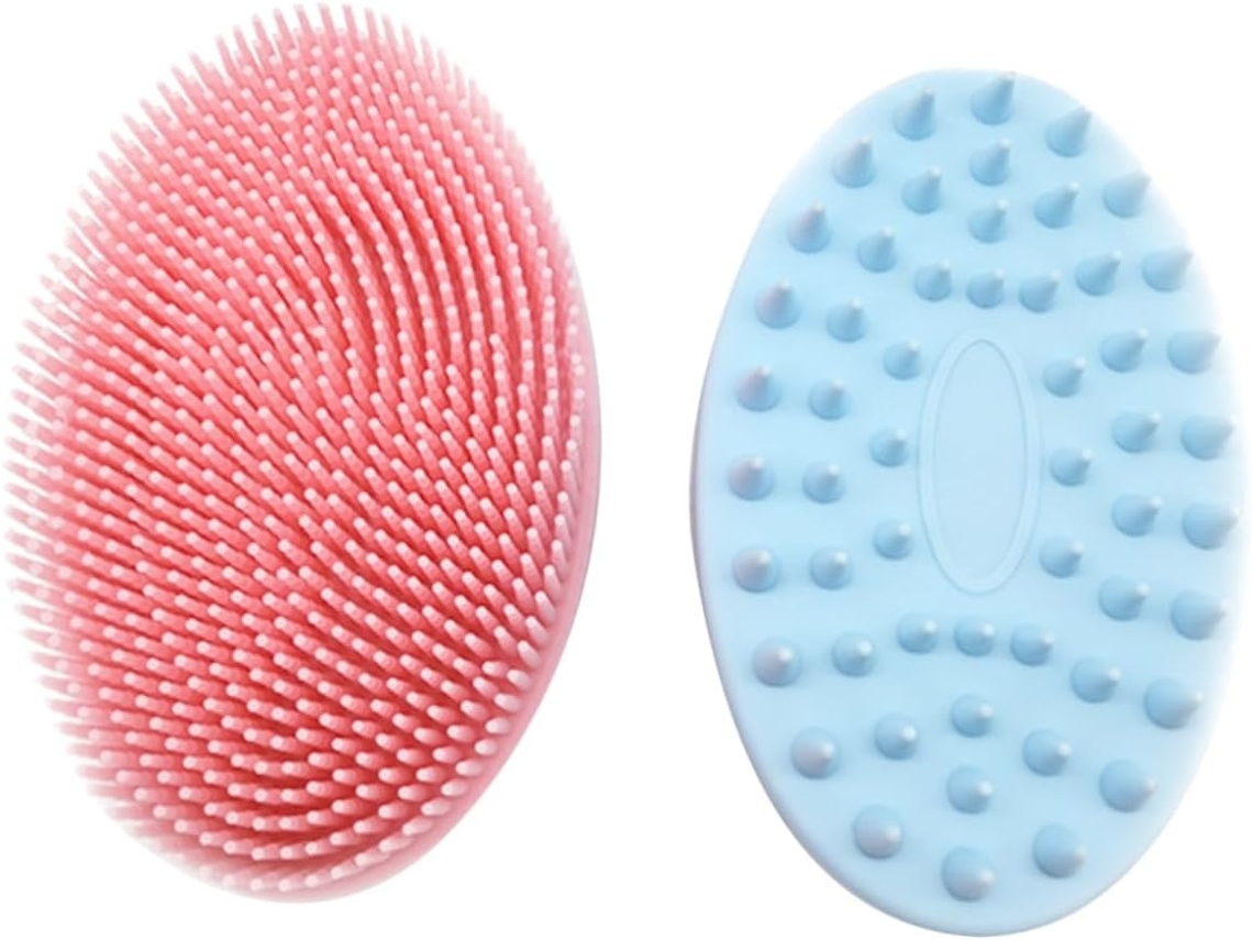 Lurelia Kit De 2 Escovas De Banho Para Bebé De Cuidado Corporal, Massagem Suave, Cuidado Familiar Suave