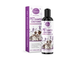 Shampoo de Lavanda LAXISCREED para Pets: Limpeza Suave, Cães e Gatos com Cabelo Macio e Perfume Duradouro
