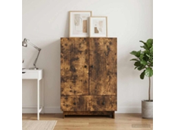 Vidaxl Buffet Carvalho Fumado 66 X 34,5 X 95 Cm Madeira Engenheirada