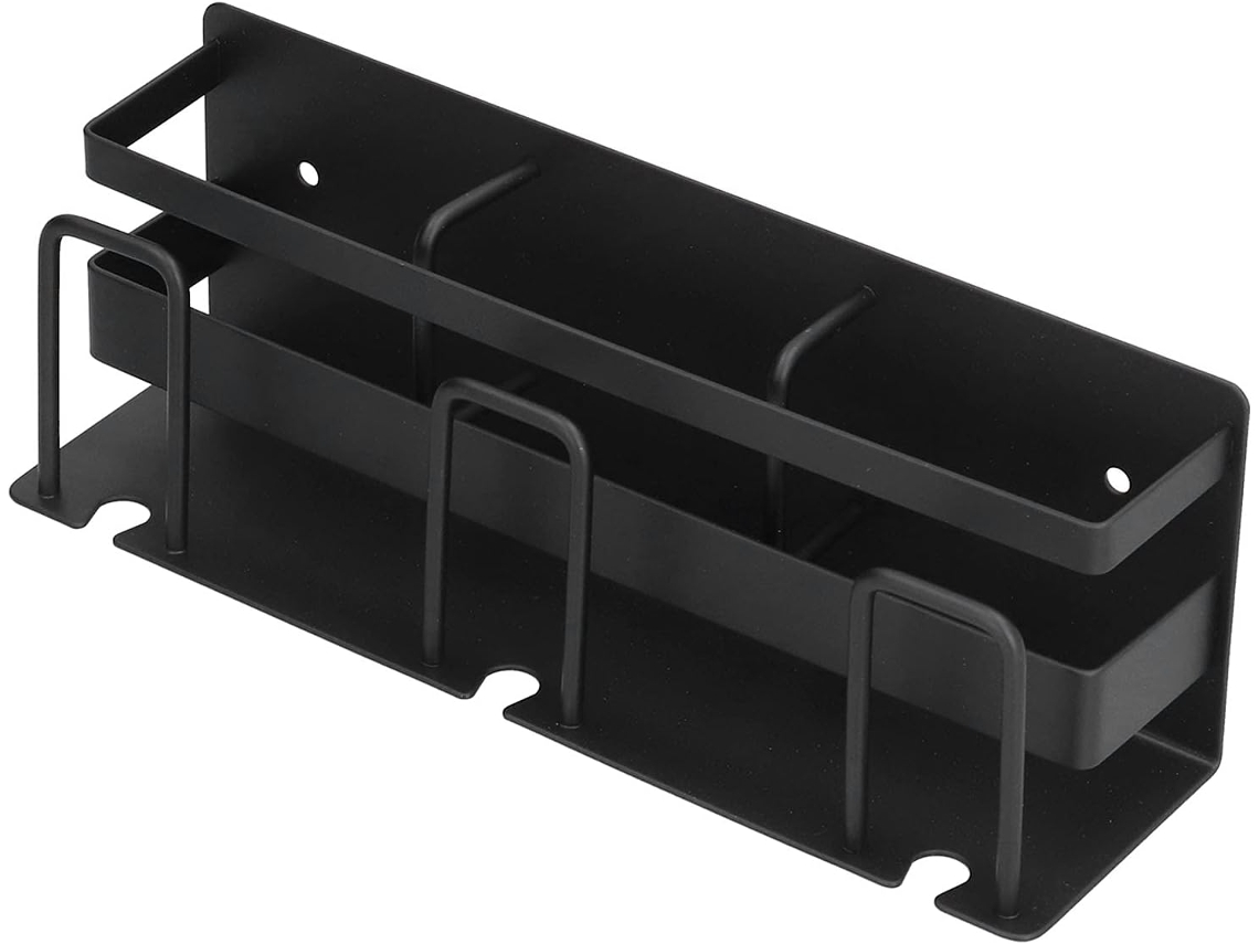 Dispensador Automático De Pasta Dente Aramox, Suporte De Aço Inoxidável Com 3 Compartimentos Para Pasta Dente E Bandeja