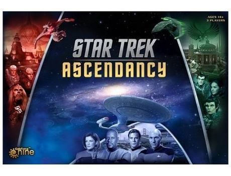 Jogo de Tabuleiro  Star Trek Ascendancy (Inglês)