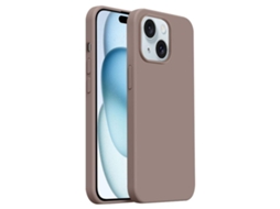 Capa De Silicone Líquido Ultra Fina Para Iphone 15 - Cobertura Total - Magsafe