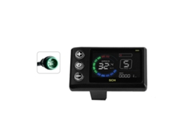 Display Lcd S869 Para Bicicleta Elétrica, Scooter Elétrica, Tela Colorida 24v 72v Medidor À Prova D Gokoco
