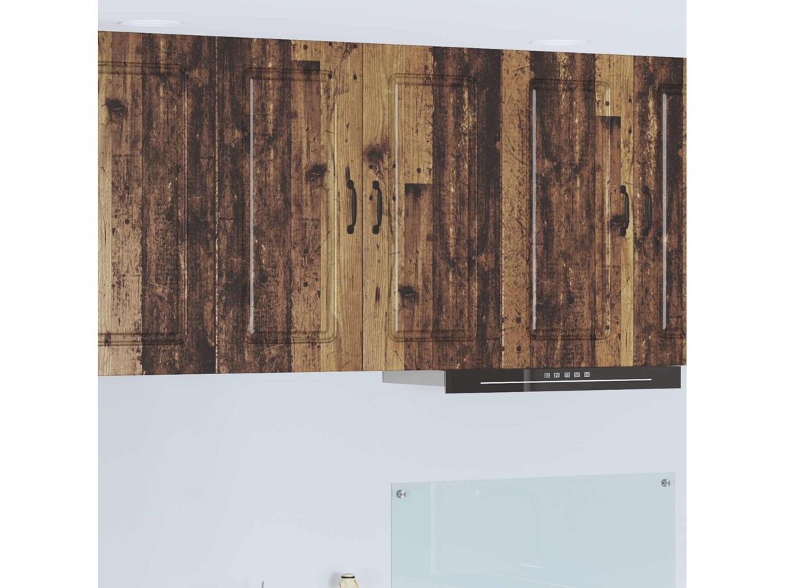 Vidaxl Painel De Lava-louça Kalmar Madeira Antiga 80 X 31 X 80 Cm