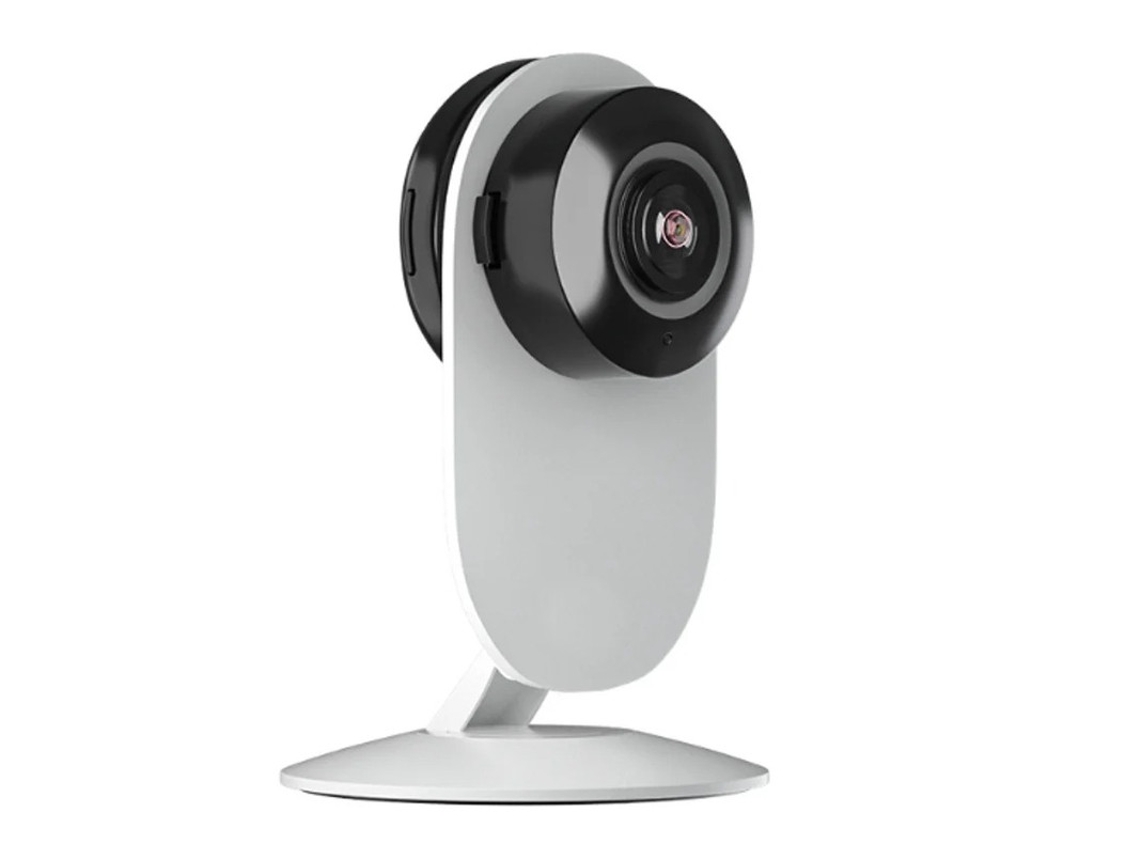 Câmera IP WiFi Bestvite HD 1080p com gravação de bebês e animais de estimação, rastreamento de movimento, 32 GB, branca