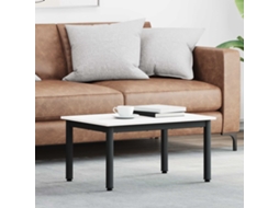 Vidaxl Mesa De Centro Branco 70 X 50 X 36 Cm