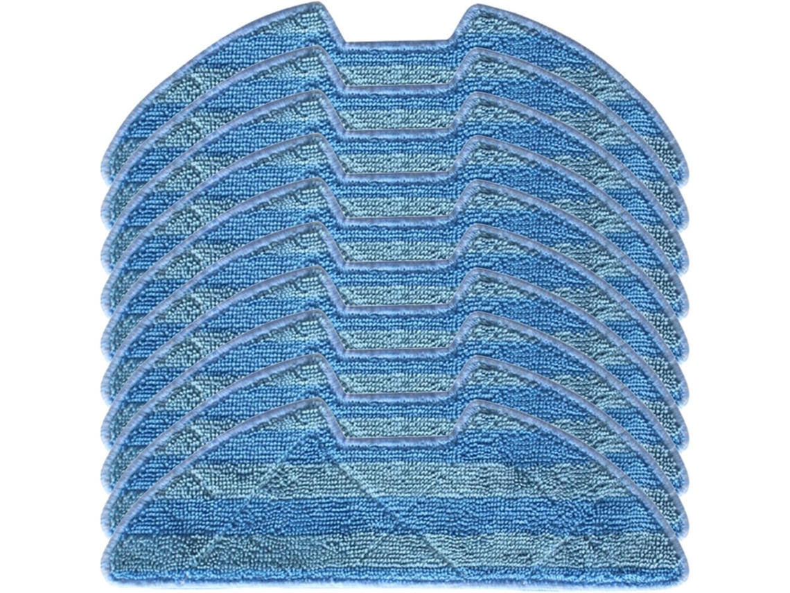 Kit Di 4 Panni In Microfibra Ricambio Per Blaupunkt Bluebot