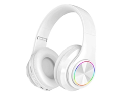 Auriculares Bluetooth Over Ear With Microphone Foldable & Lightweight Stereo